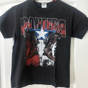 Alstyle Kids Black Pantera Graphic Tee